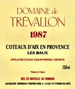 Aix-Trevallon 1987